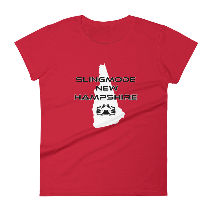 Slingmode State Design Women's T-Shirt (New Hampshire)