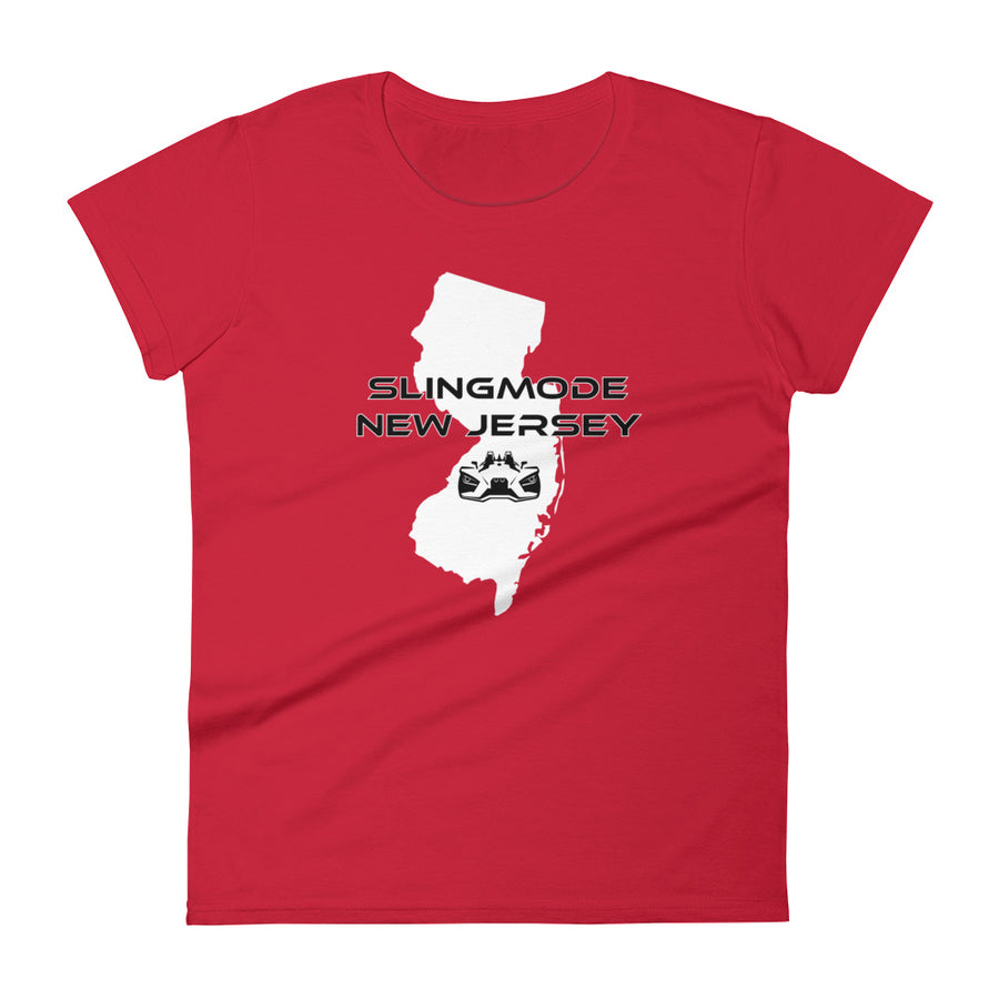Slingmode State Design Women's T-Shirt (New Jersey)
