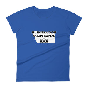 Slingmode State Design Women's T-Shirt (Montana)