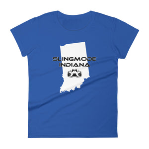 Slingmode State Design Women's T-Shirt (Indiana)