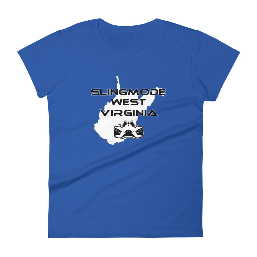 Slingmode State Design Women's T-Shirt (West Virginia)