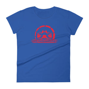 Slingmode Official Logo Women's T-Shirt (Indy Red)