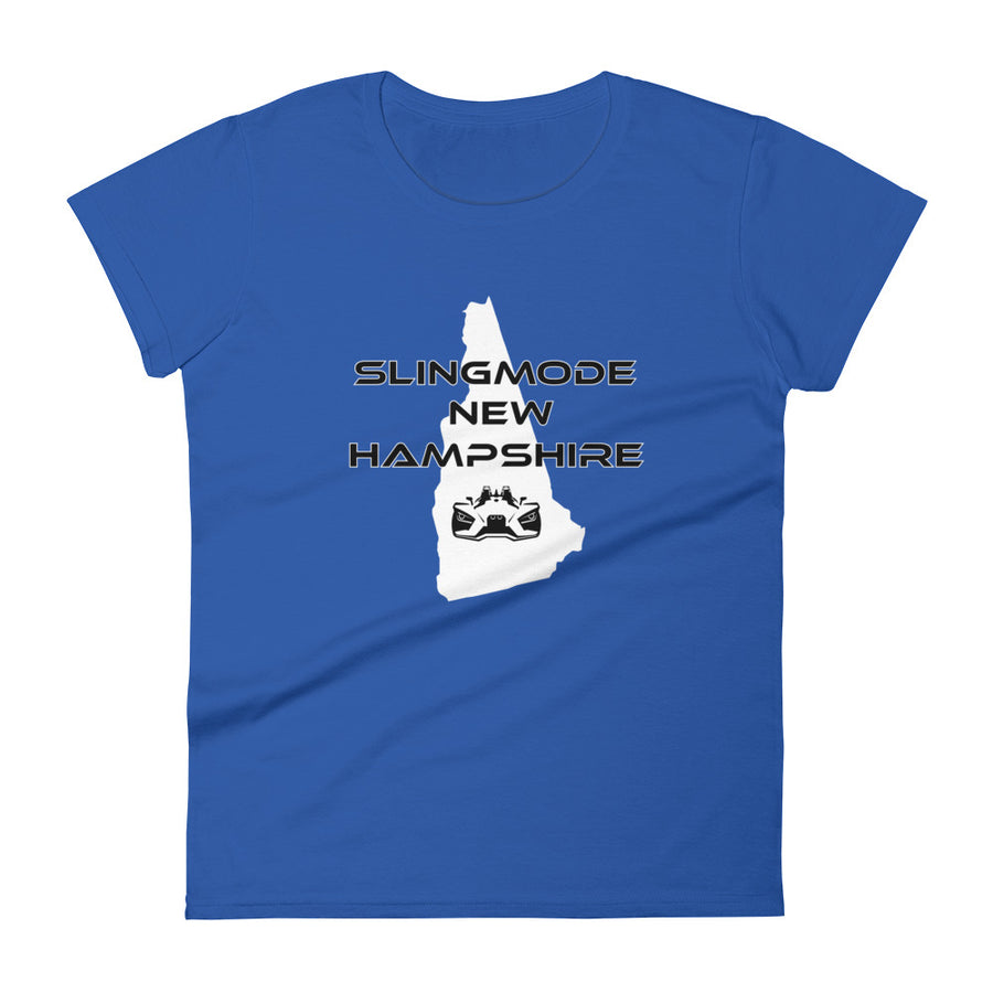 Slingmode State Design Women's T-Shirt (New Hampshire)