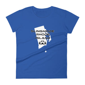 Slingmode State Design Women's T-Shirt (Rhode Island)