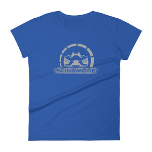 Slingmode Official Logo Women's T-Shirt (Ghost Gray)