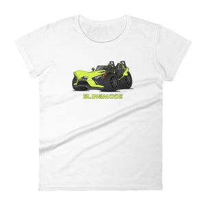 Slingmode Caricature Women's T-Shirt 2021 (R Neon Fade)