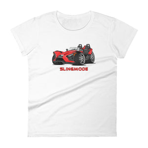 Slingmode Caricature Women's T-Shirt 2021 (SL Red Pearl)