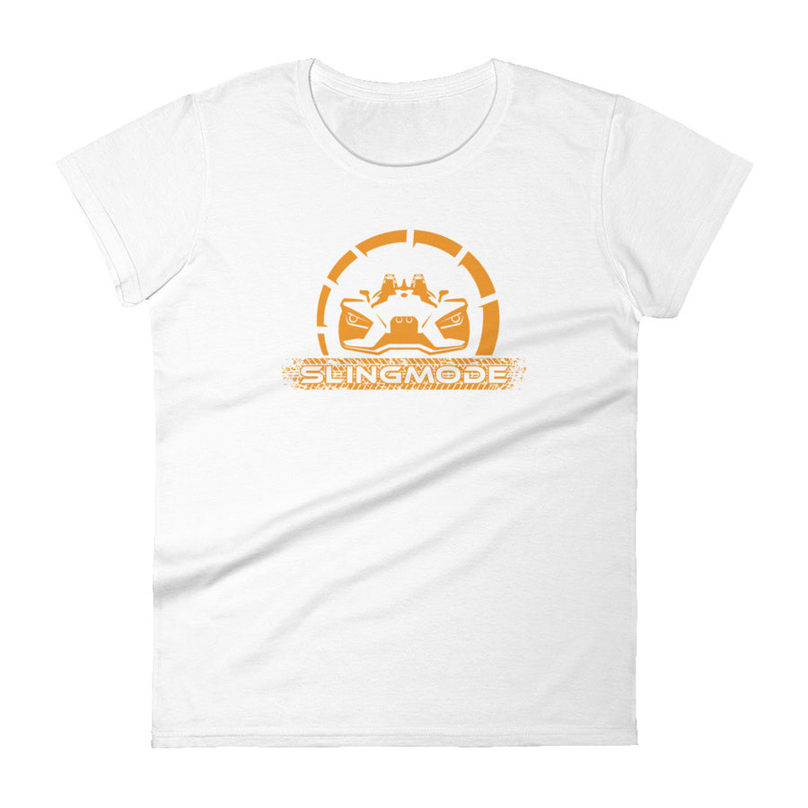 Slingmode Official Logo Women's T-Shirt (Sunrise Orange)
