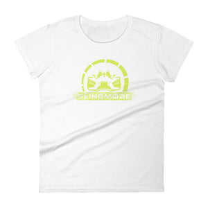 Slingmode Official Logo Women's T-Shirt (Neon Fade)