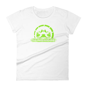 Slingmode Official Logo Women's T-Shirt (Envy Green)
