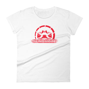 Slingmode Official Logo Women's T-Shirt (Indy Red)